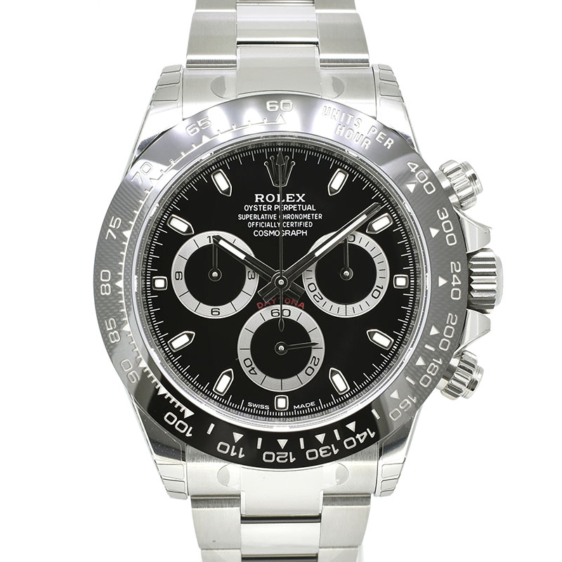 ロレックス　ROLEX　コスモグラフ デイトナ　Ref.116500LN　ブラック　セラミックベゼル　国内正規品　未使用品