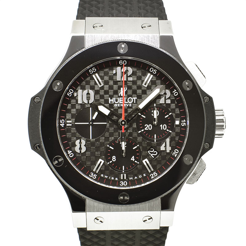 ウブロ　HUBLOT　ビッグバン　301.SB.131.RX　44mm　ブラック　セラミックベゼル　自動巻　USED　中古