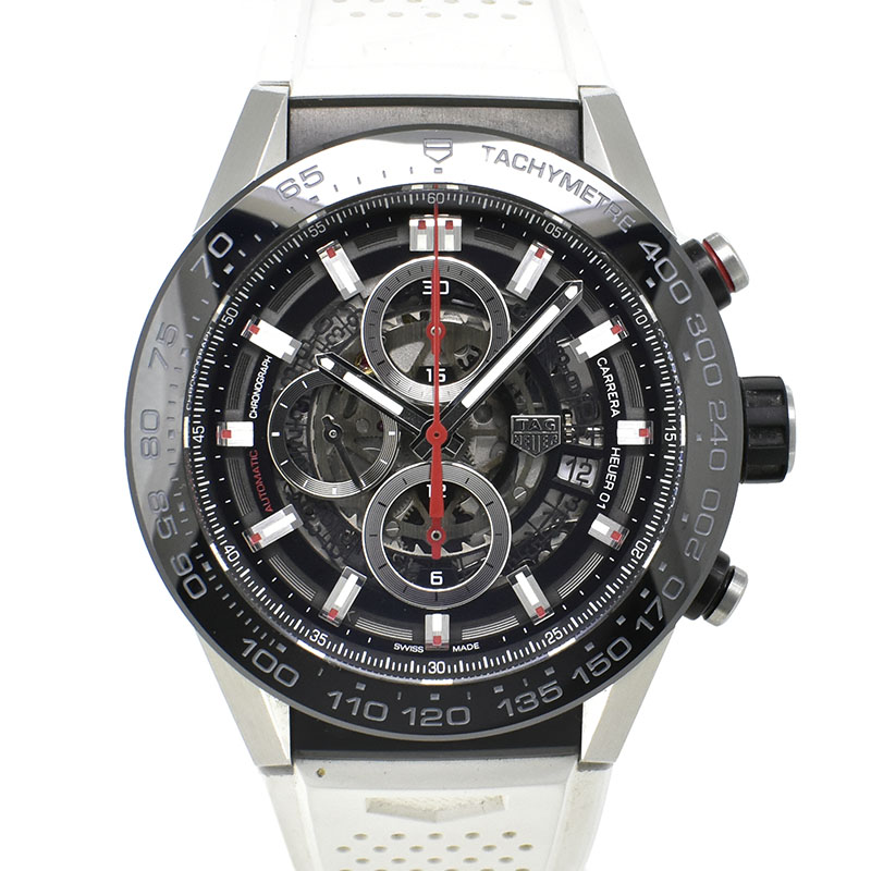 タグホイヤー　TAG HEUER　カレラ キャリバー ホイヤー01　CAR2A1Z.FT6051　45mm　USED　中古