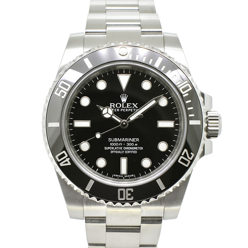 ロレックス　ROLEX　サブマリーナ ノンデイト　114060　ブラック　ランダム番　USED　中古