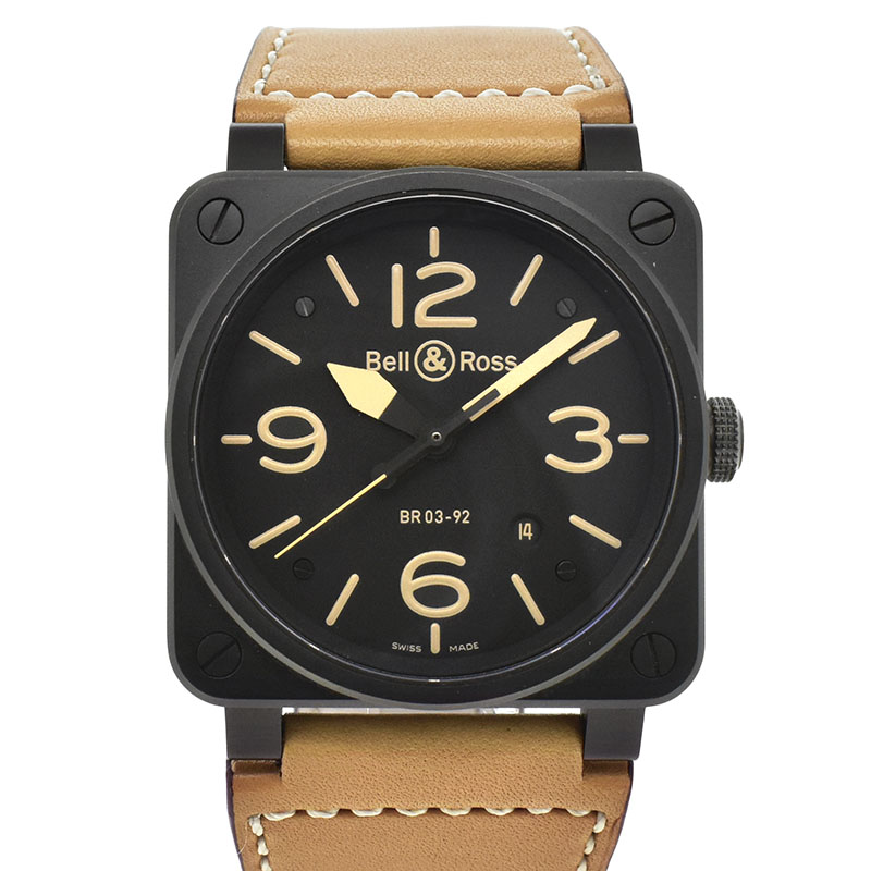 ベル＆ロス　BELL＆ROSS　BR03-92　HERITAGE　ヘリテージ　42mm　PVD　USED　中古
