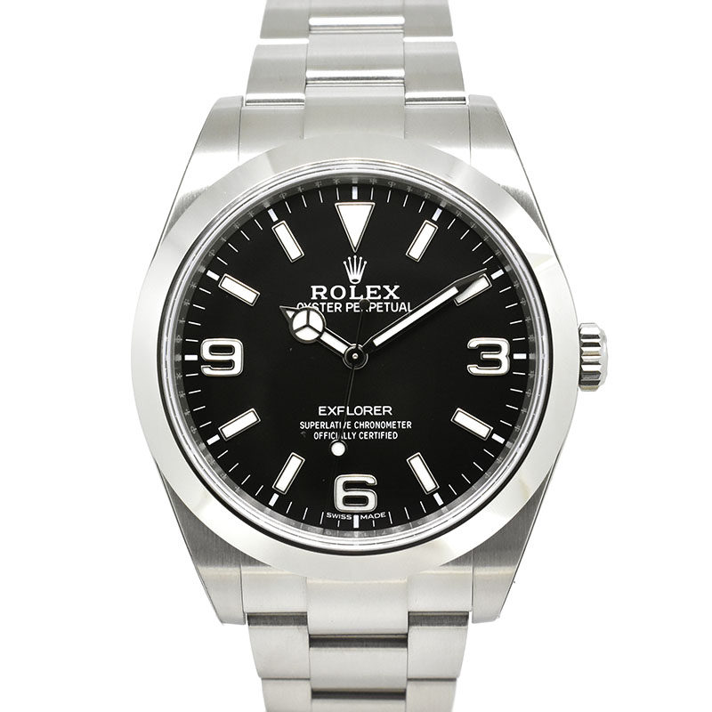 ロレックス　ROLEX　エクスプローラー1　Ref.214270　39mm　クロマライト　ブラック　未使用品