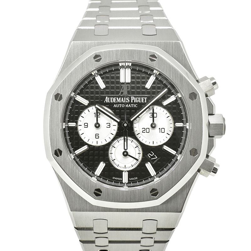 オーデマ・ピゲ　AUDEMARS PIGUET　ロイヤルオーク クロノグラフ　26331ST.OO.1220ST.02　SS　41mm　ブラック/シルバー　USED　中古