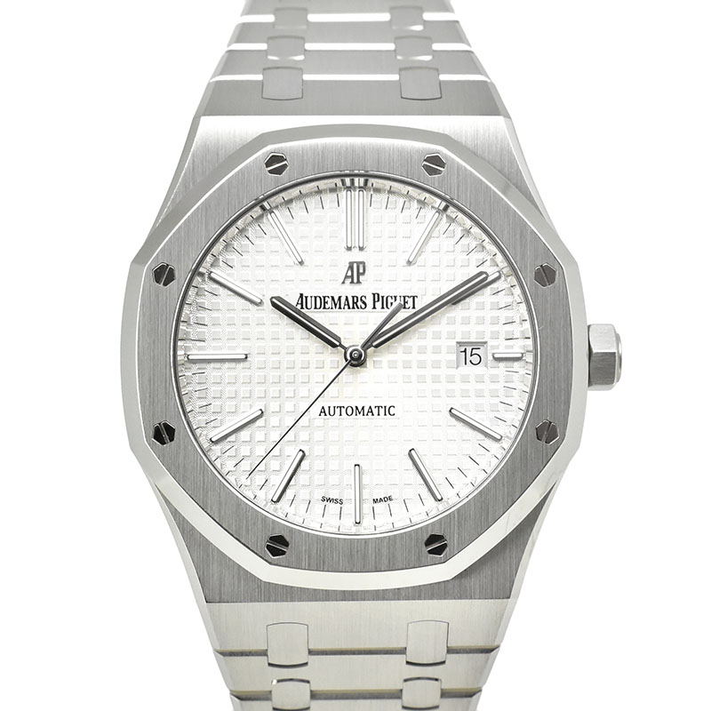オーデマ・ピゲ　AUDEMARS PIGUET　ロイヤルオーク　15400ST.OO.1220ST.02　41mm　シルバー　USED　中古