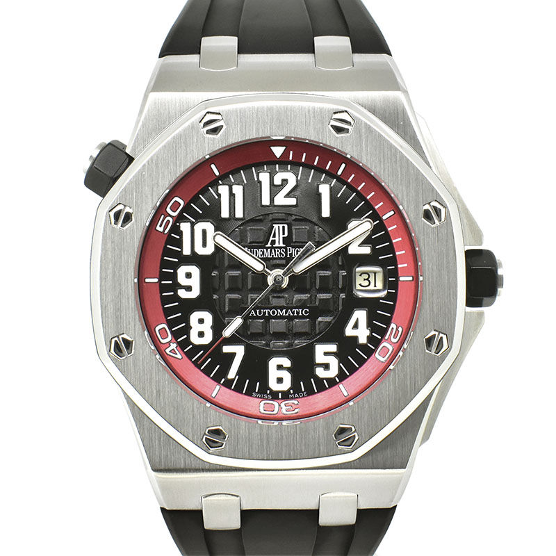 オーデマ・ピゲ　AUDEMARS PIGUET　ロイヤルオーク オフショアダイバー ブティック限定　15701ST.OO.D002CA.03　ブラック　SS　42mm　USED　中古