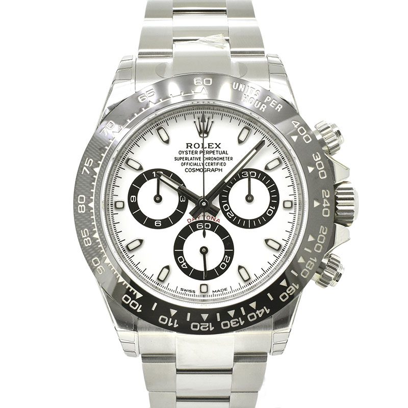 ロレックス　ROLEX　コスモグラフ　デイトナ　Ref.116500LN　ホワイト　セラミックベゼル　未使用品