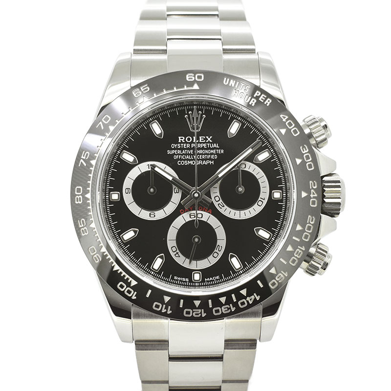 ロレックス　ROLEX　コスモグラフ　デイトナ　Ref.116500LN　ブラック　セラミックベゼル　USED　中古