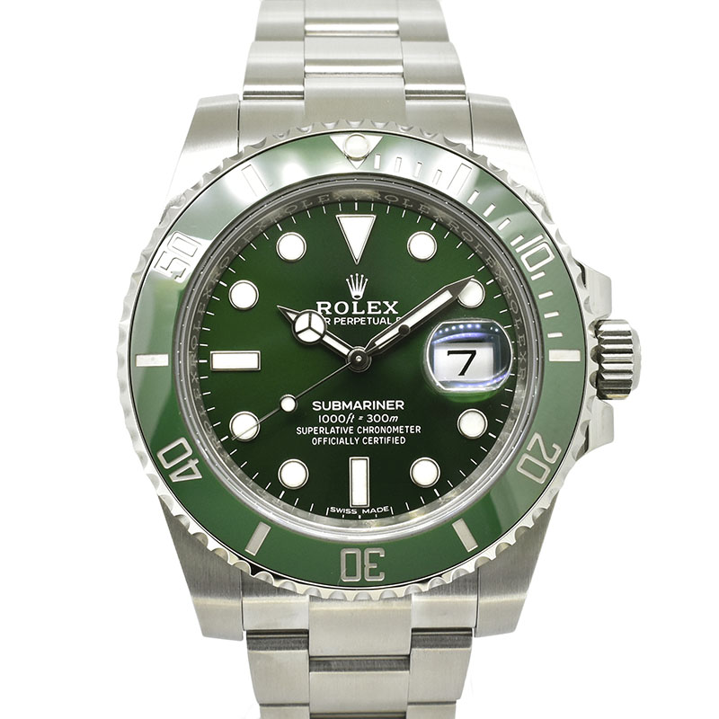 ロレックス　ROLEX　サブマリーナデイト　グリーン　116610LV　ランダム番　国内正規品　未使用品