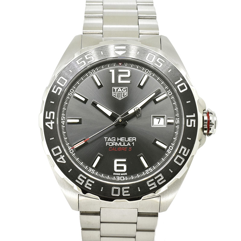 タグホイヤー　TAG HEUER　フォーミュラ1 キャリバー5　WAZ2011.BA0842　グレー　43mm　未使用品
