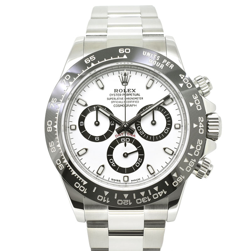 ロレックス　ROLEX　コスモグラフ デイトナ　Ref.116500LN　ホワイト　セラミックベゼル　USED　中古