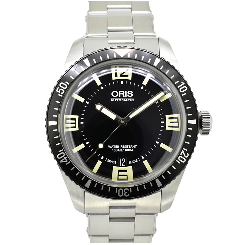 オリス　ORIS　ダイバーズ65　733 7707 4064 M　40mm　自動巻き　USED　中古