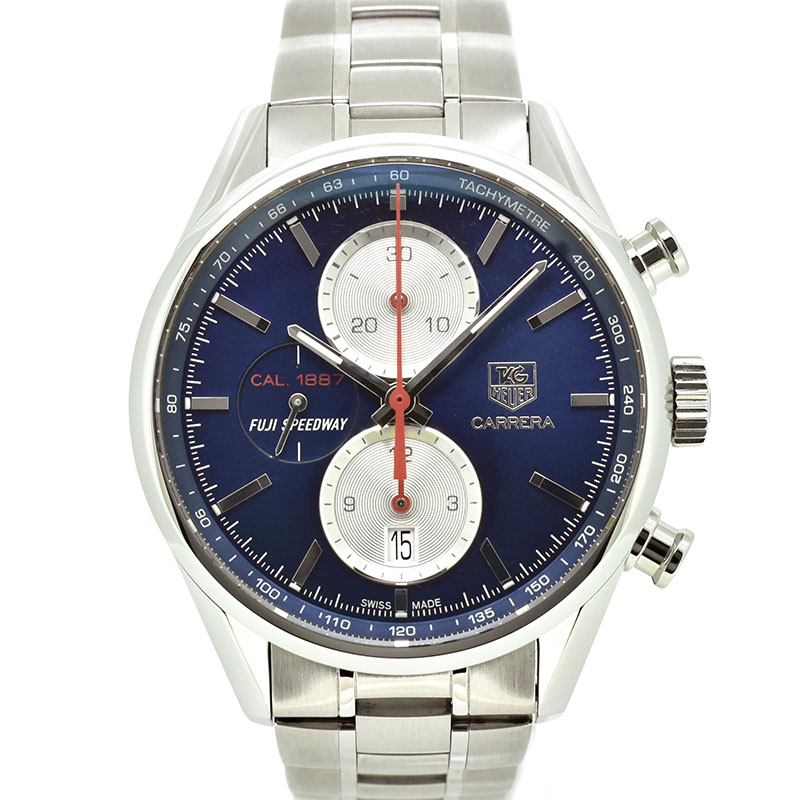 タグホイヤー　TAG HEUER　カレラクロノ　キャリバー1887　CAR211B.BA0724　富士スピードウェイ　日本400本限定　USED　41mm　中古