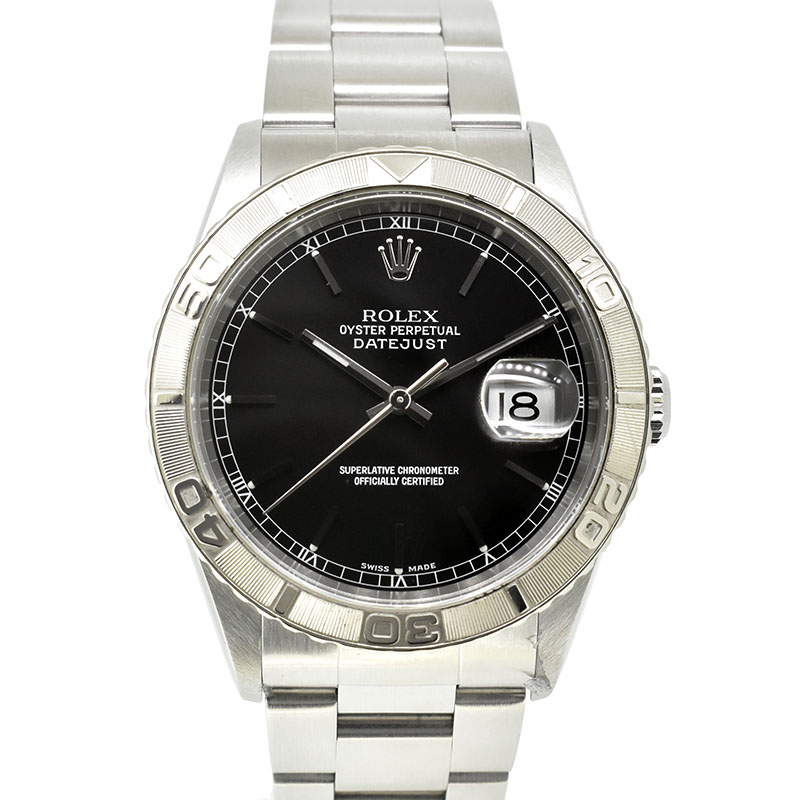ロレックス　ROLEX　デイトジャスト サンダーバード　16264　ブラック　Y番　36mm　USED　中古