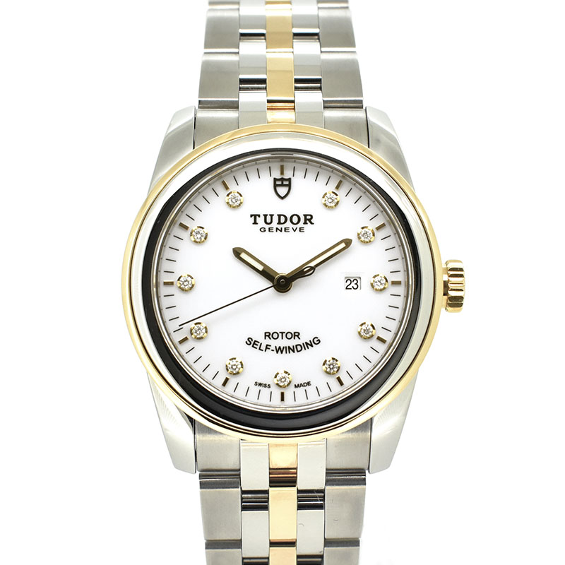 チューダー(チュードル)　TUDOR　グラマーデイト 11Pダイヤ　53003　31mm　自動巻　未使用品