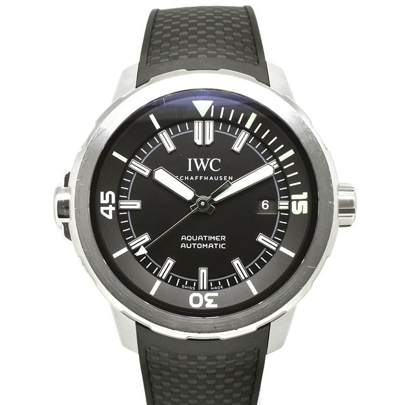 IWC　アクアタイマー　オートマティック　IW329001　自動巻　ブラック　42mm　USED　中古