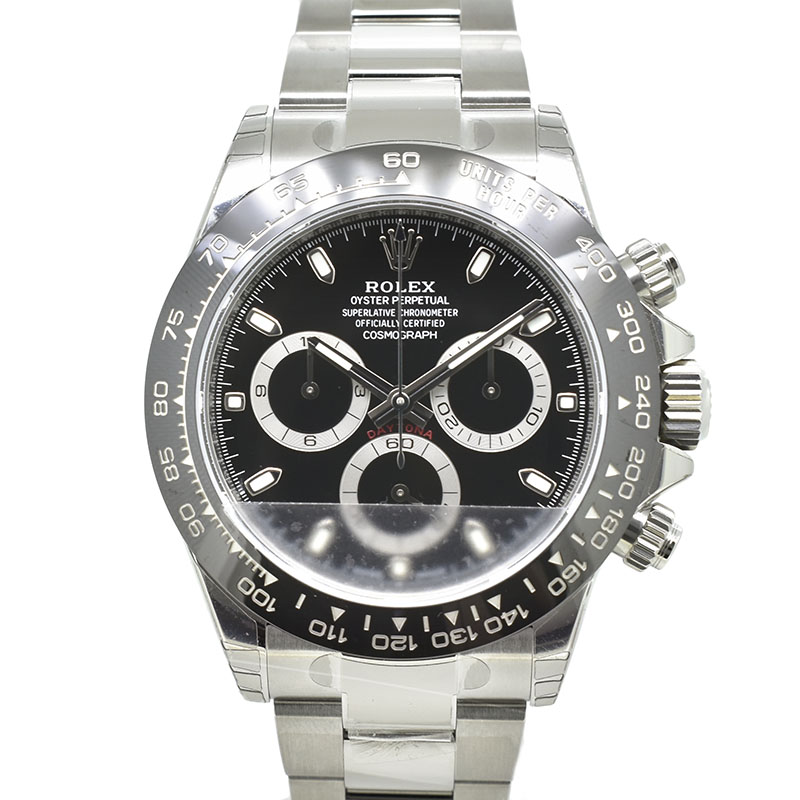 ロレックス　ROLEX　コスモグラフ デイトナ　Ref.116500LN　ブラック　セラミックベゼル　未使用品