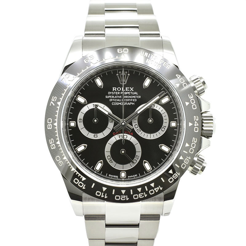 ロレックス　ROLEX　コスモグラフ デイトナ　Ref.116500LN　ブラック　セラミックベゼル　国内正規品　未使用品