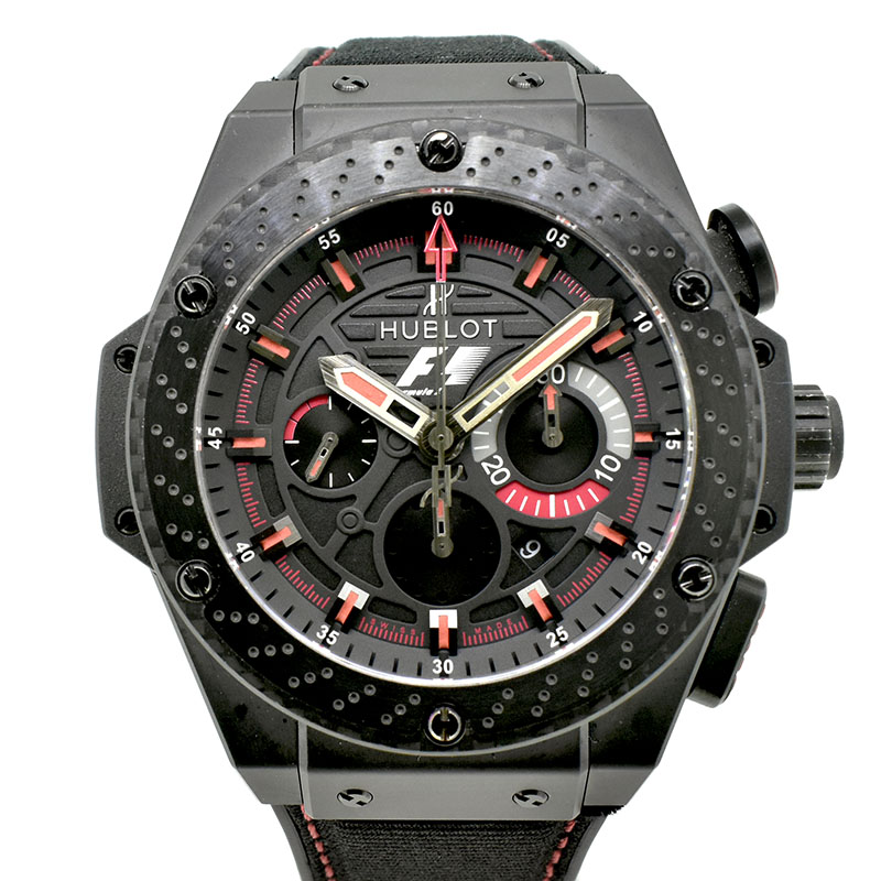 ウブロ　HUBLOT　キングパワー F1　703.CI.1123.NR.FM010　世界500本限定　48mm　USED　中古