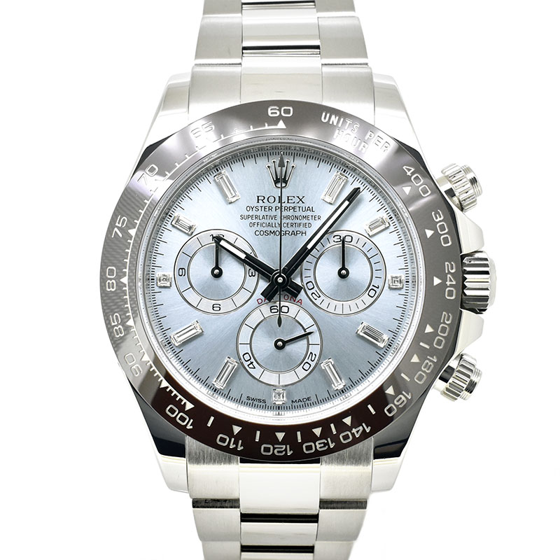 ロレックス　ROLEX　デイトナ　116506A　アイスブルー　プラチナ　ランダム番　40mm　USED　中古