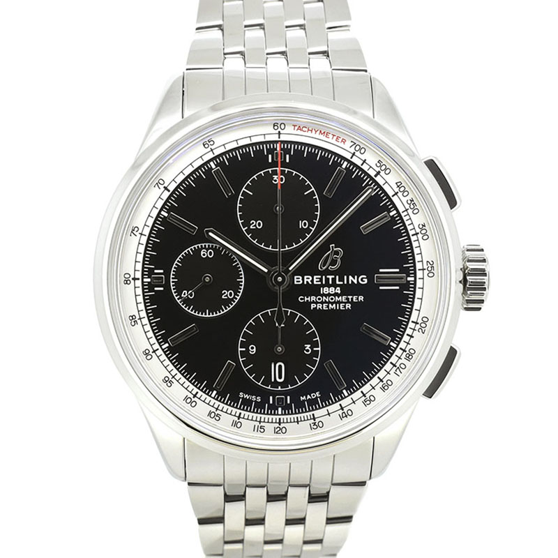 ブライトリング　BREITLING　プレミエ クロノグラフ 42　A117B-1NP　42mm　ブラック　USED　中古