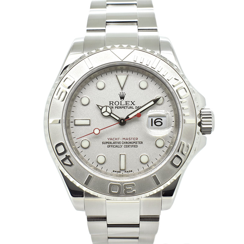 ロレックス　ROLEX　ヨットマスター ロレジウム　Ref.16622　プラチナベゼル　M番ルーレット　40mm　USED　中古