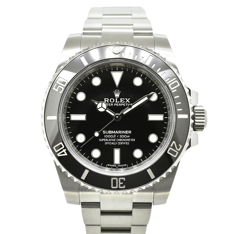 ロレックス　ROLEX　サブマリーナ ノンデイト　114060　メンズ　SS　ブラック　ランダム番　国内正規品　未使用品