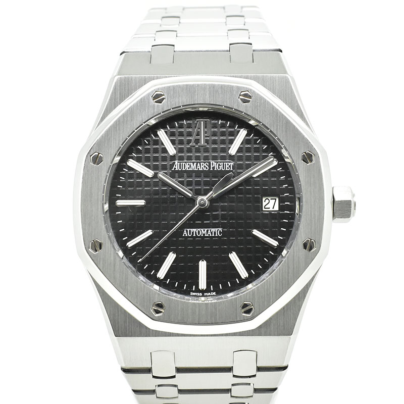 オーデマ・ピゲ　AUDEMARS PIGUET　ロイヤルオーク　15300ST.OO.1220ST.03　ブラック　39mm　USED　中古
