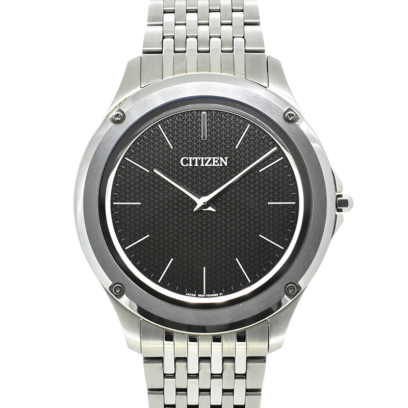 シチズン　CITIZEN　エコドライブ ワン　AR5000-50E　ブラック　39mm　USED　中古