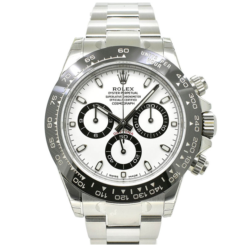 ロレックス　ROLEX　コスモグラフ　デイトナ　Ref.116500LN　ホワイト　セラミックベゼル　未使用品
