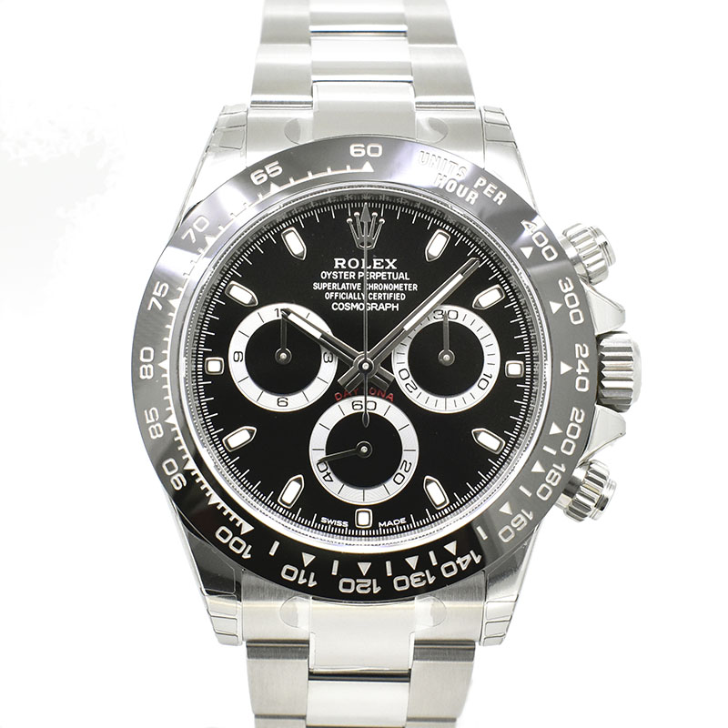 ロレックス　ROLEX　コスモグラフ デイトナ　Ref.116500LN　ブラック　セラミックベゼル　未使用品