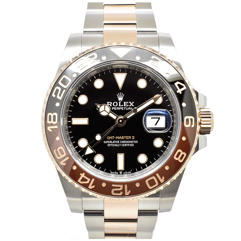 ロレックス　ROLEX　GMTマスター2　126711CHNR　ブラウン/ブラックベゼル　40mm　国内正規品　USED　中古