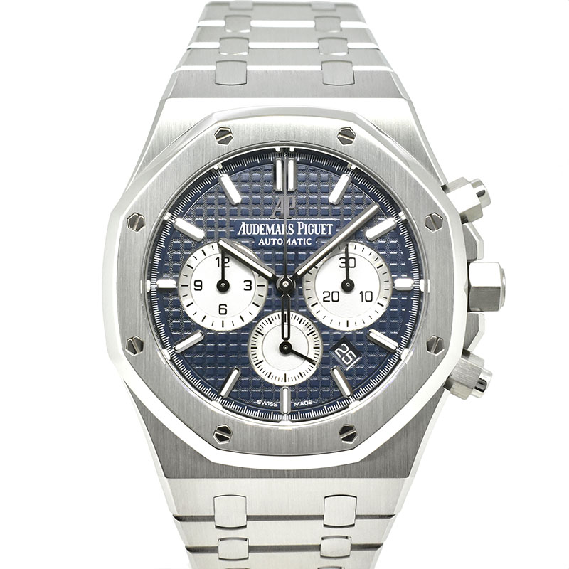 オーデマ・ピゲ　AUDEMARS PIGUET　ロイヤルオーク クロノグラフ　26331ST.OO.1220ST.01　SS　41mm　ブルー　USED　中古