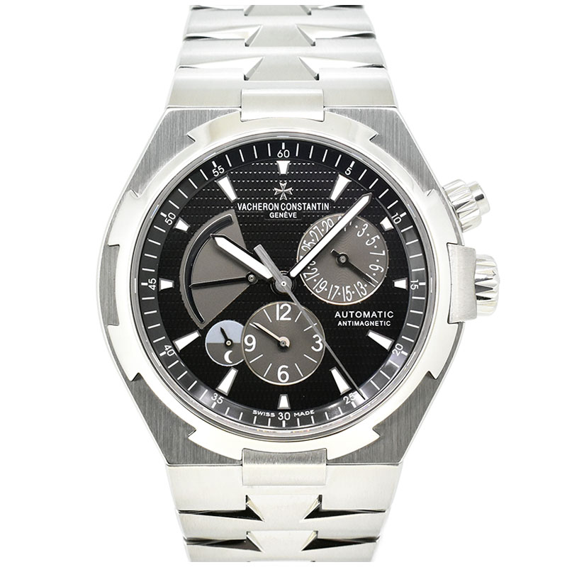 ヴァシュロンコンスタンタン　VACHERON CONSTANTIN　オーバーシーズ　デュアルタイム　47450/B01A-9227　42mm　パワーリザーブ　ブラック　USED　中古