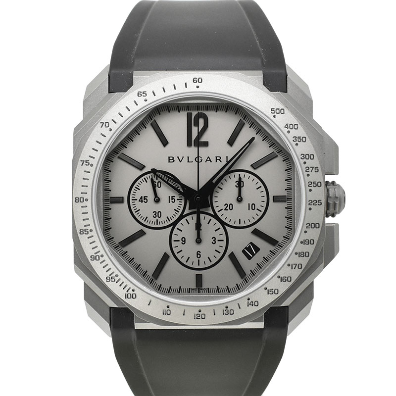 ブルガリ　BVLGARI　オクト　ヴェロチッシモ タキメーター クロノグラフ　BGO41C14TVDCH　チタン　41mm　未使用品