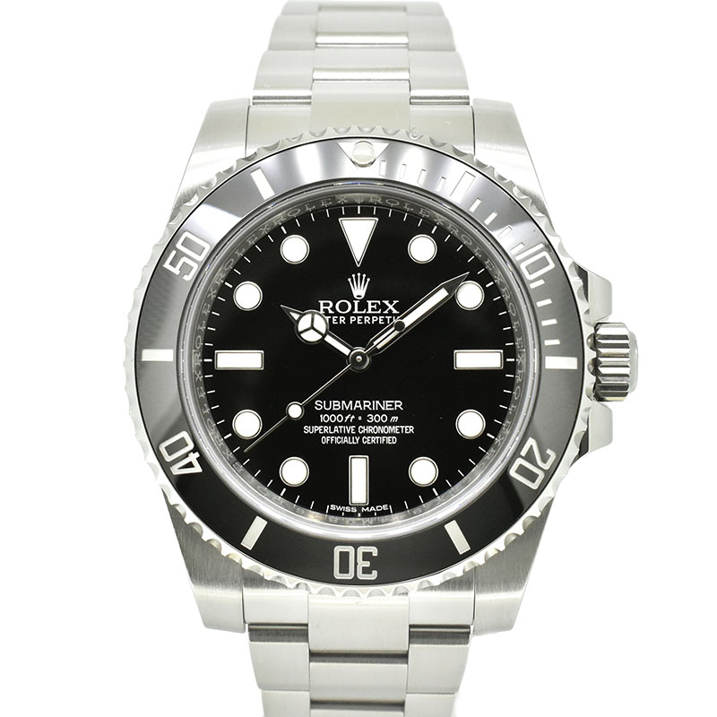 ロレックス　ROLEX　サブマリーナ ノンデイト　114060　ブラック　ランダム番　USED　中古