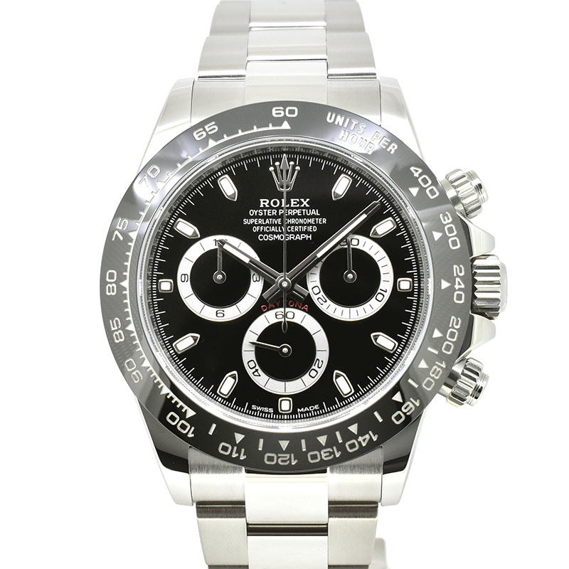 ロレックス　ROLEX　コスモグラフ　デイトナ　Ref.116500LN　ブラック　セラミックベゼル　USED　中古