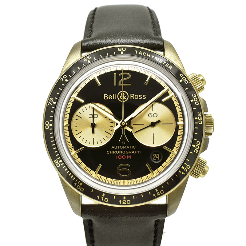 ベル＆ロス　BELL＆ROSS　BR V2-94 ベリータンカー　BRV294-BC-BR/SCA　41mm　世界999本限定　ブロンズ　USED　中古