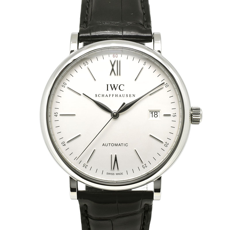 IWC　ポートフィノ　IW356501　SS　40mm　シルバー　USED　中古