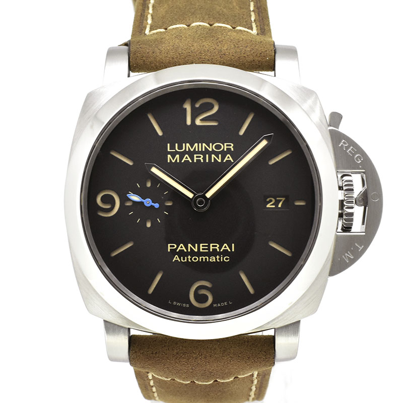 パネライ　PANERAI　ルミノールマリーナ1950　3デイズ　オートマティック　アッチャイオ　PAM01312　44mm　T番　USED　中古