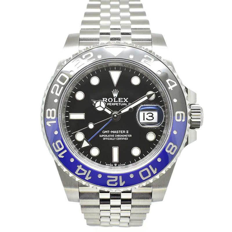 ロレックス　ROLEX　GMTマスター2　126710BLNR　ブルー/ブラックベゼル　40mm　USED　中古