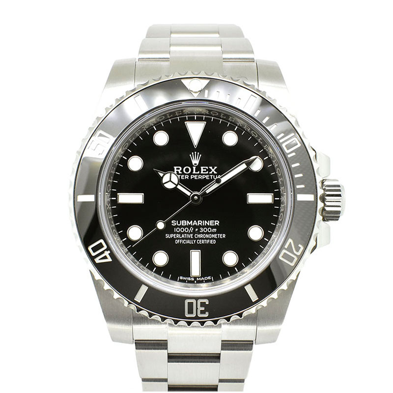 ロレックス　ROLEX　サブマリーナ ノンデイト　114060　ブラック　ランダム番　USED　中古