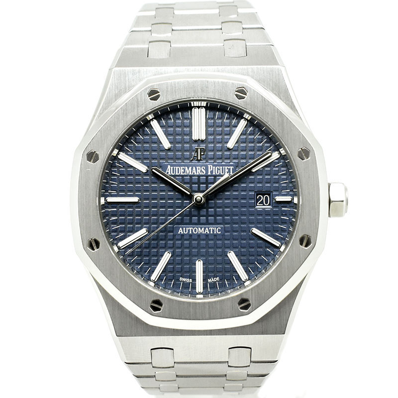 オーデマ・ピゲ　AUDEMARS PIGUET　ロイヤルオーク　15400ST.OO.1220ST.03　41mm　ブルー　ブティック限定　USED　中古