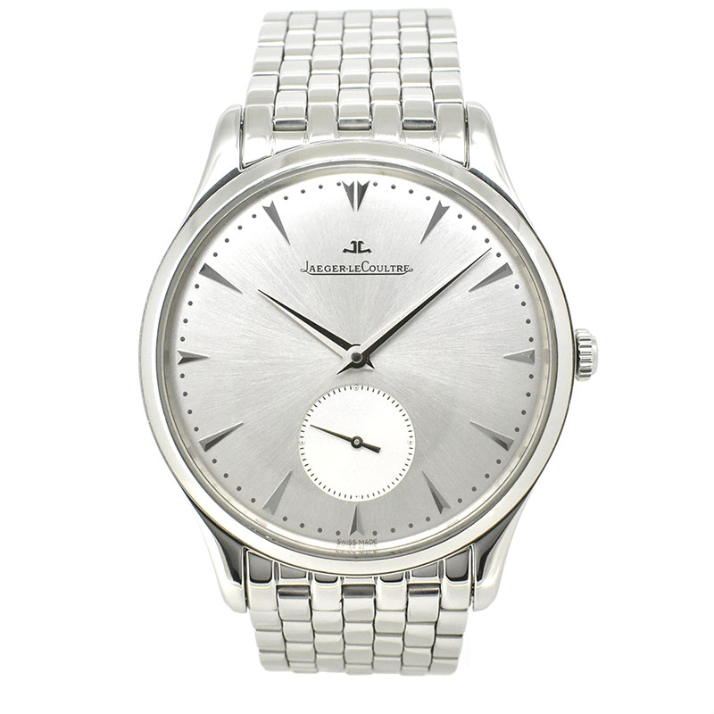ジャガールクルト　Jaeger LeCoultre　マスターグランドウルトラスリム　Q1358120　SS　40mm　自動巻　シルバー　USED　中古