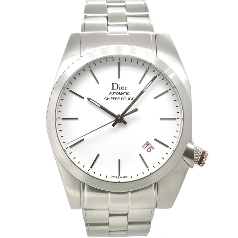 ディオール　DIOR　シフル ルージュ　CD084510　36mm　ホワイト　SS　USED　中古