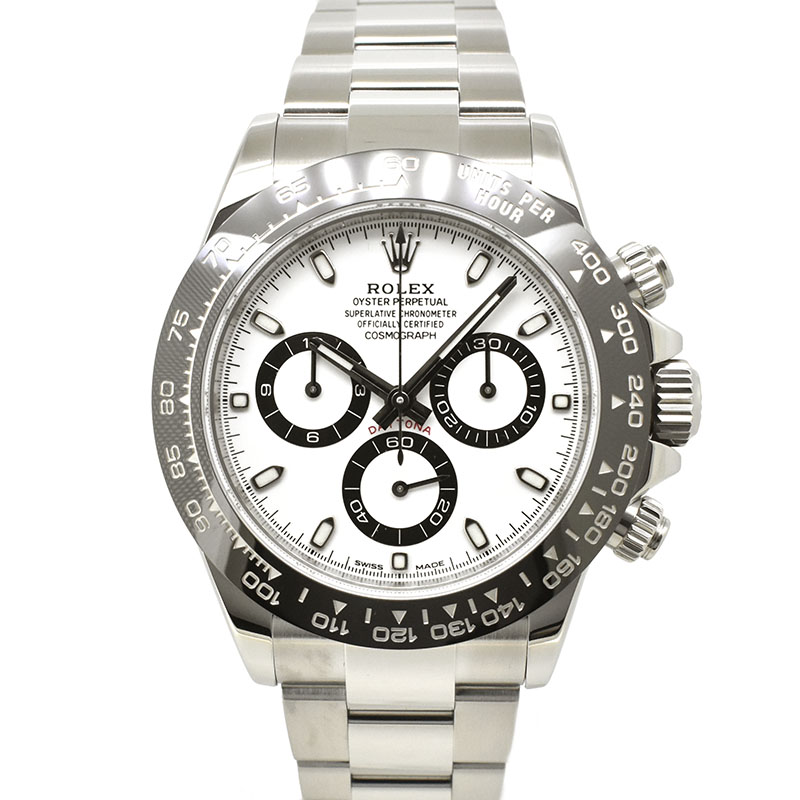 ロレックス　ROLEX　コスモグラフ デイトナ　Ref.116500LN　ホワイト　セラミックベゼル　USED　中古