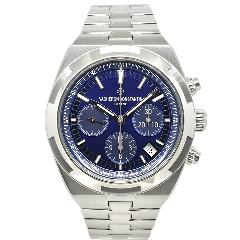 ヴァシュロンコンスタンタン　VACHERON CONSTANTIN　オーヴァーシーズ クロノグラフ　5500V/110A-B148　ブルー　42.5mm　USED　中古