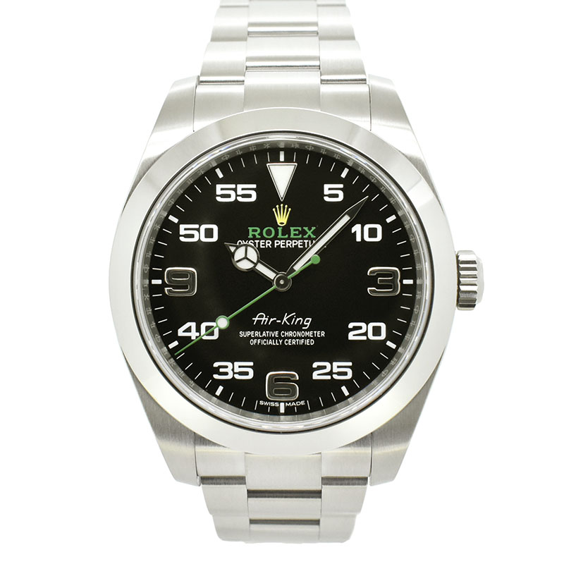 ロレックス　ROLEX　エアキング　Ref.116900　ブラック　40mm　未使用品