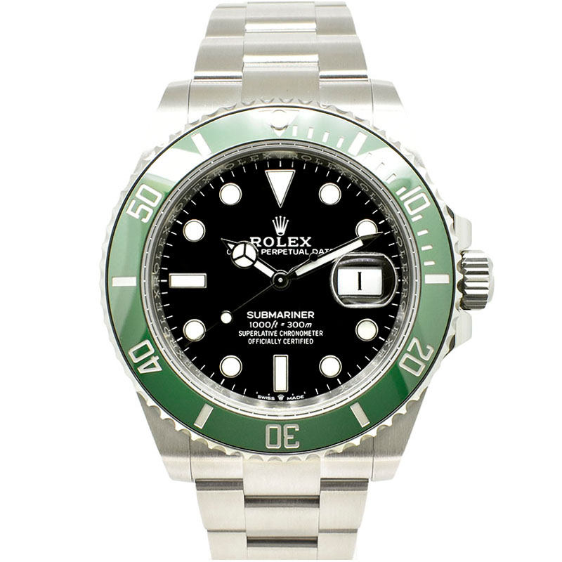 ロレックス　ROLEX　サブマリーナーデイト グリーンベゼル　126610LV　41mm　未使用品