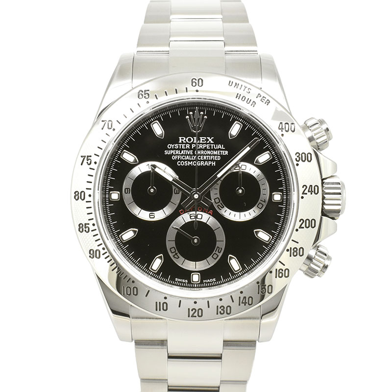 ロレックス　ROLEX　デイトナ　116520　ブラック　ランダム番　USED　中古