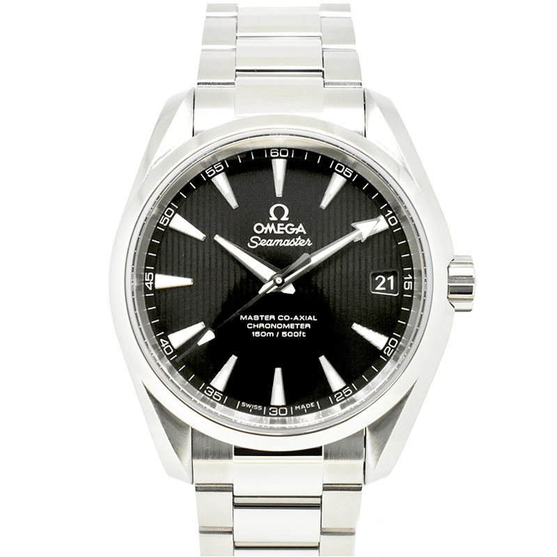 オメガ　OMEGA　シーマスター　アクアテラ　マスターコーアクシャル　231.10.39.21.01.002　ブラック　38.5mm　USED　中古